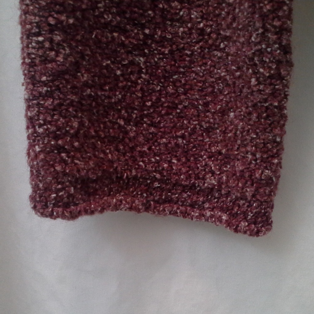 COLUMBIA Womens Plush Pullover Sweater Brick Color - Picture 6 of 7